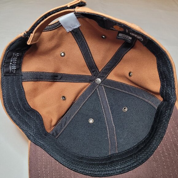 Miami Marlins Carhartt x '47 Brand Mens Brown Clean Up Adjustable Hat Cap MLB - Picture 8 of 9